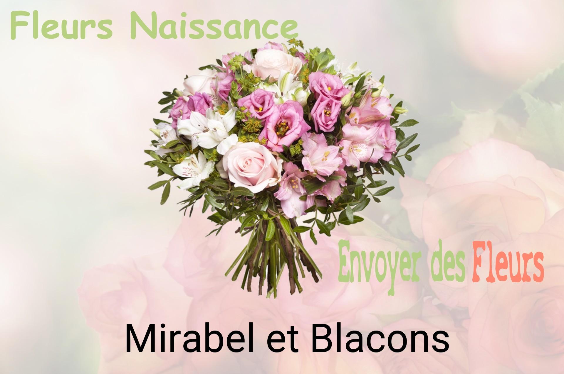 Bouquet de fleurs de naissance livré à Mirabel-et-Blacons